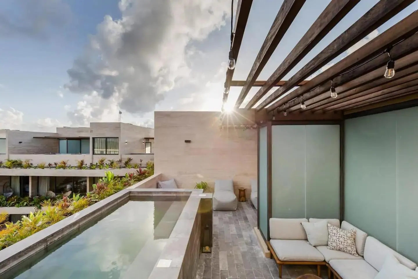 Luxury Penthouse With Private Rooftop Pool Tulum Mexico